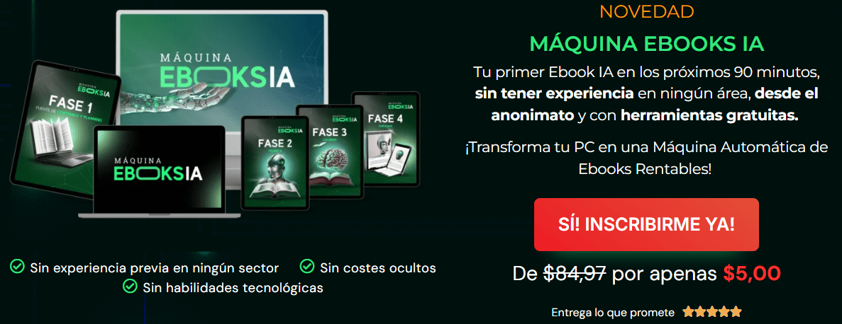 Máquina de ebook IA